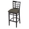 Holland Bar Stool Co 30" Bar Stool, Black Finish, Graph Chalice Seat 313030Blk019 - alternate 1